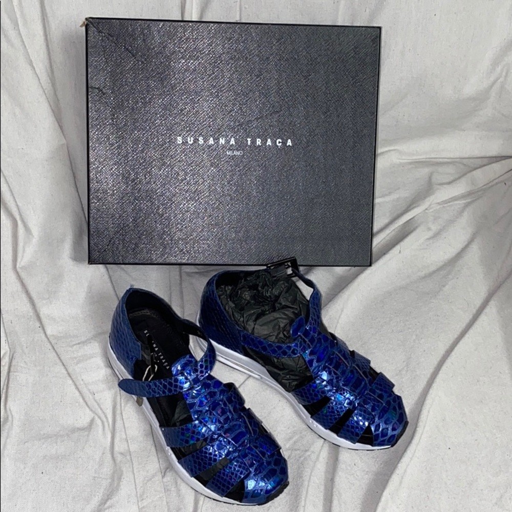 NIB Susana Traca sneaker fisherman sandals sz 35